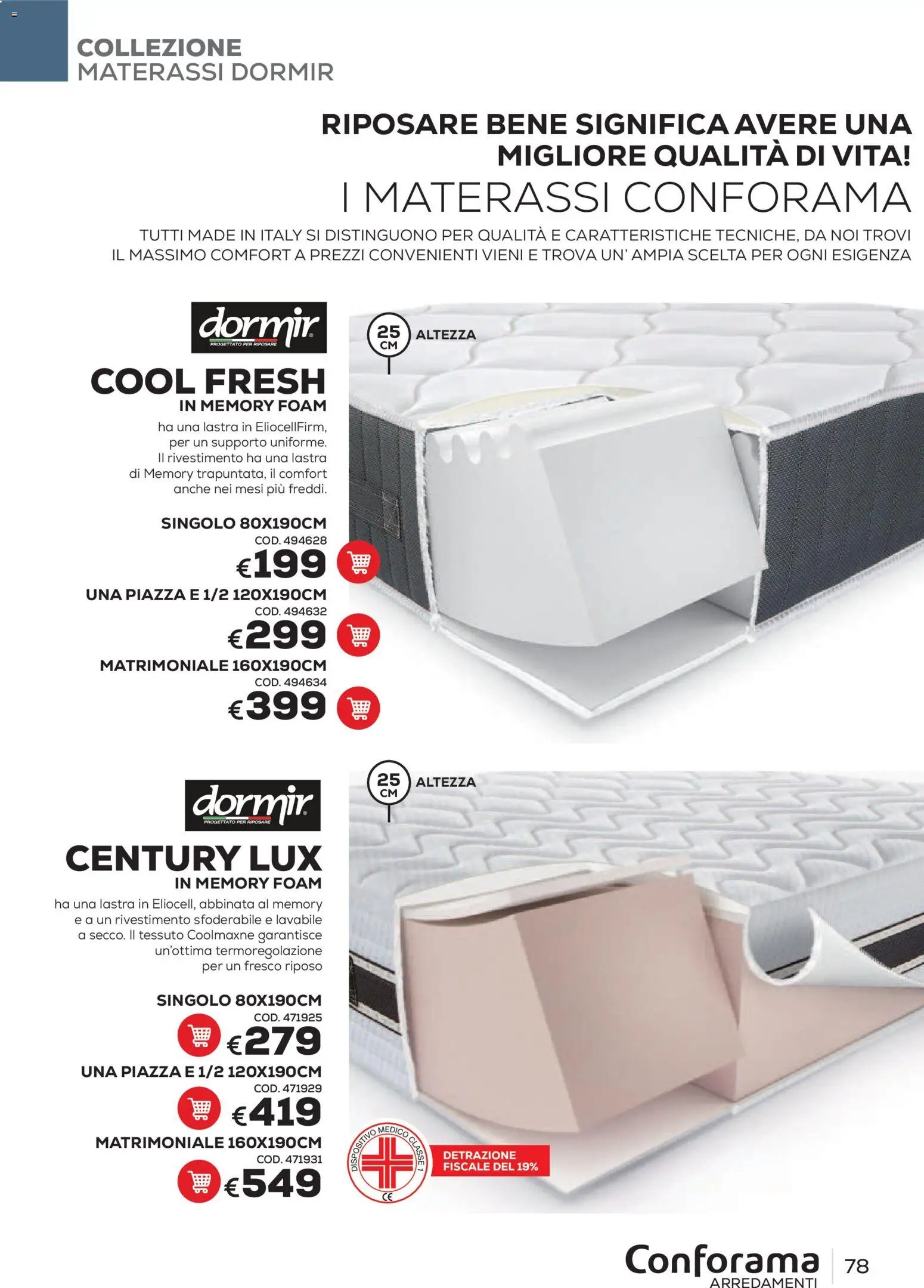 Conforama volantino Arredo