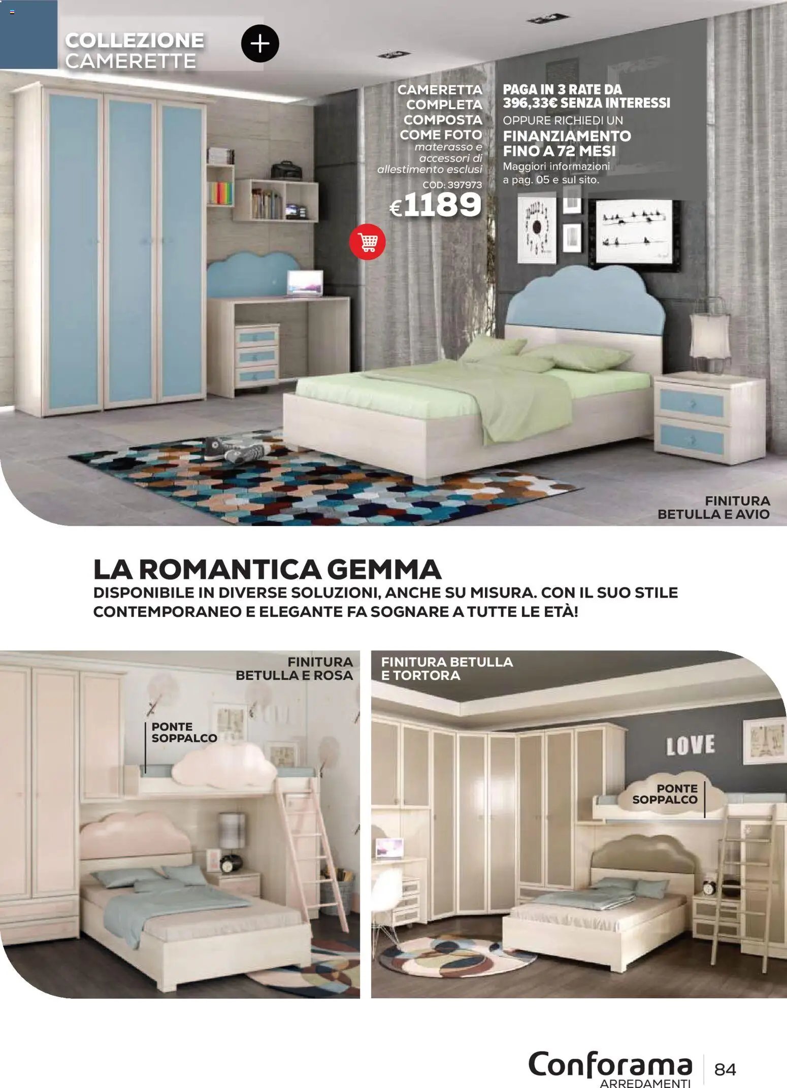 Conforama volantino Arredo