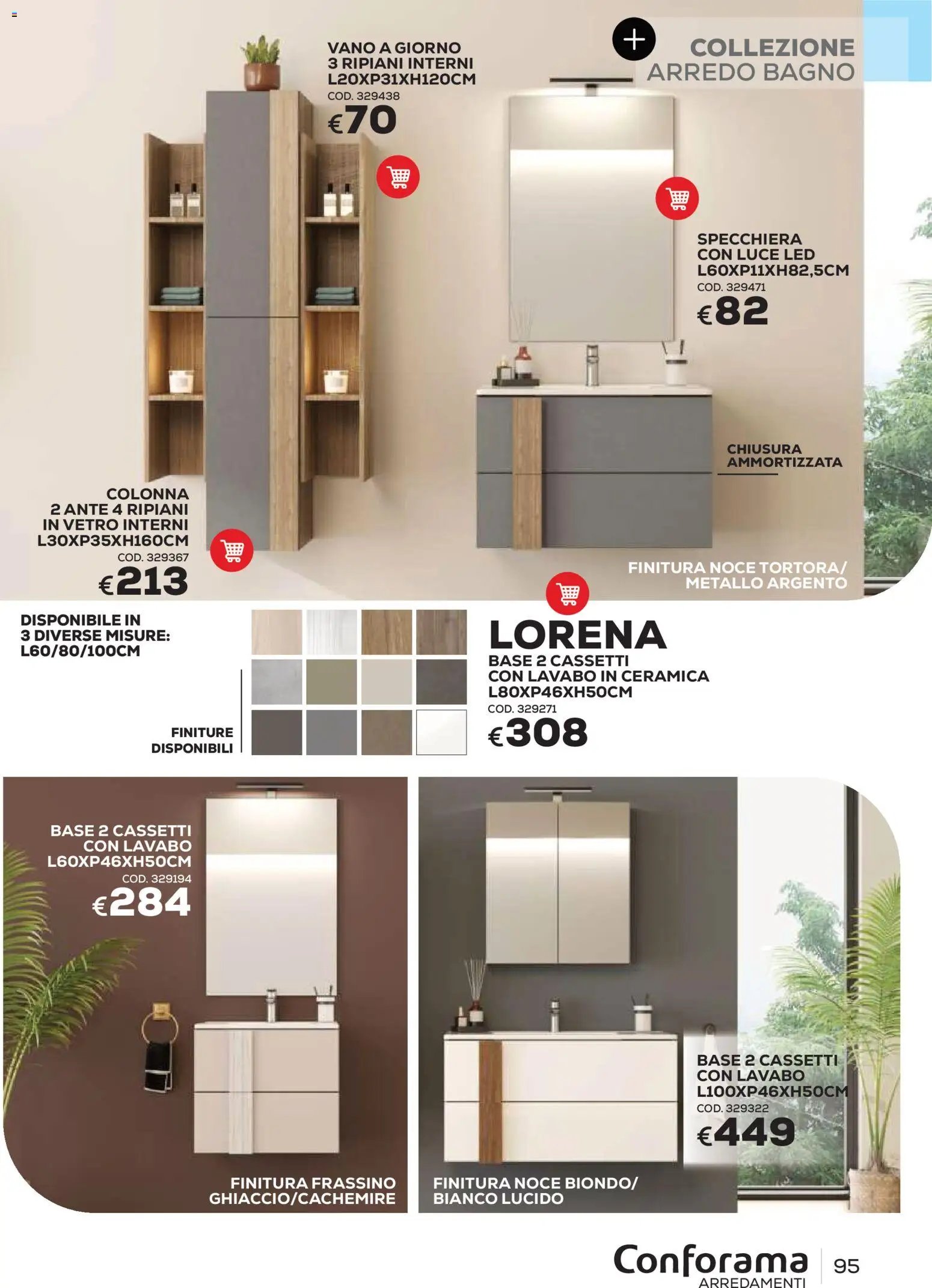 Conforama volantino Arredo