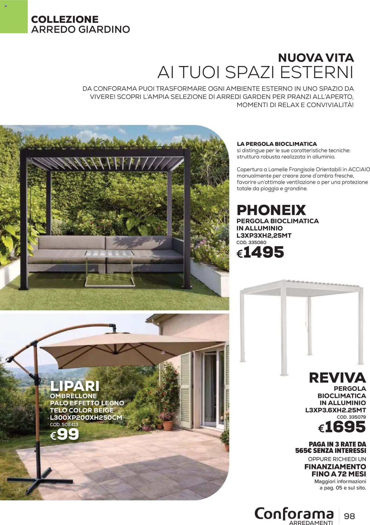 Conforama volantino Arredo