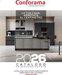 Conforama volantino Arredo