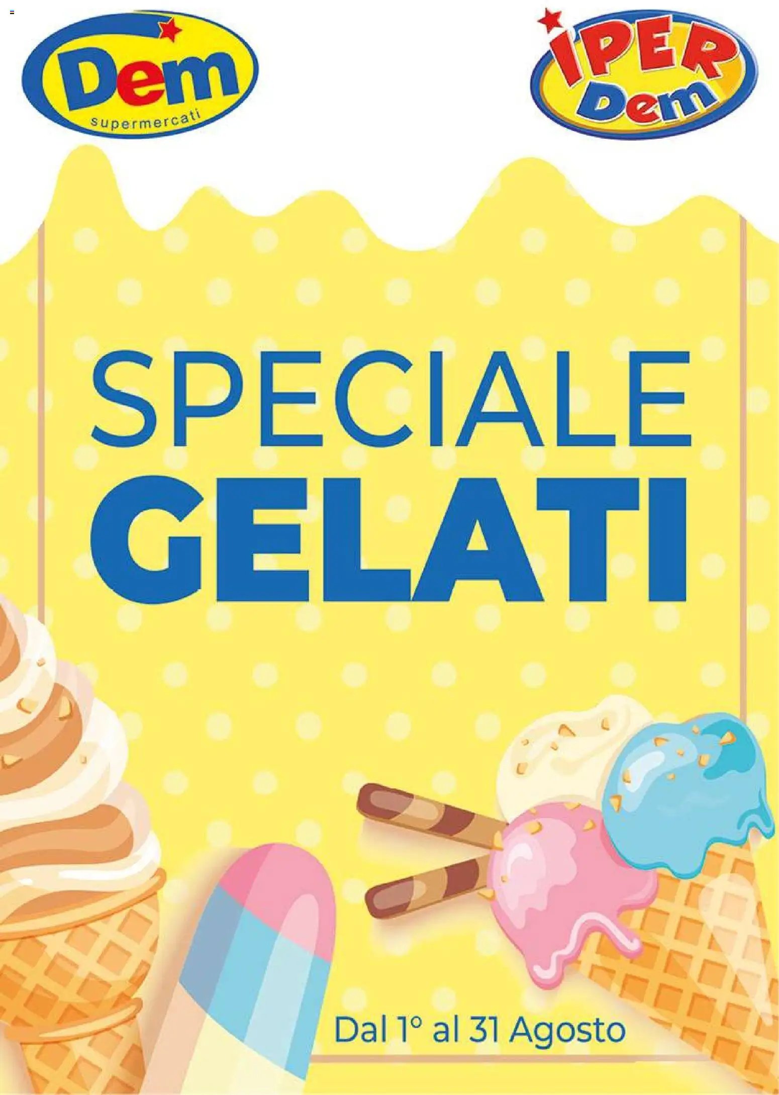 DEM volantino Gelati