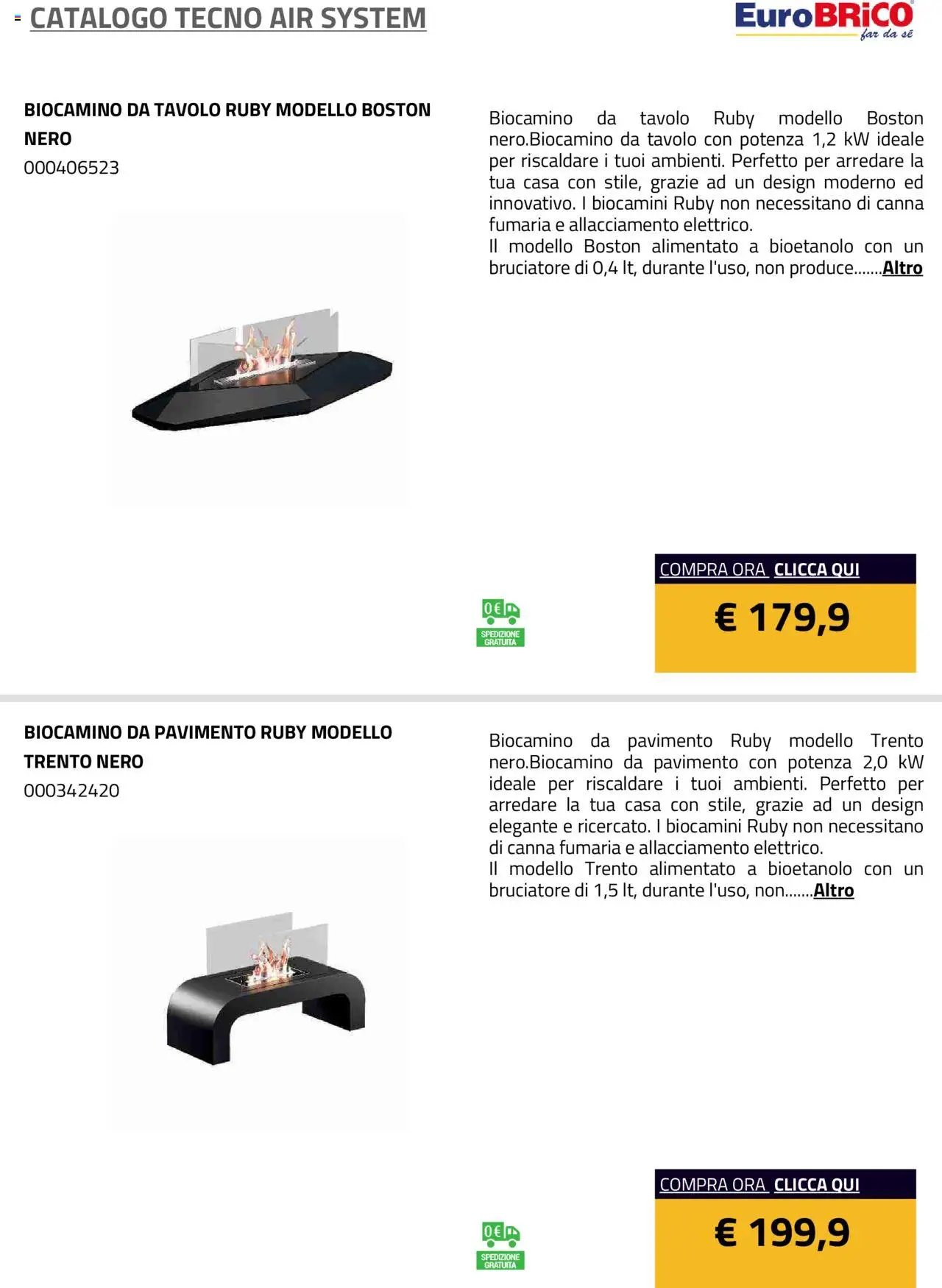 Eurobrico Tecno Air System catalogo