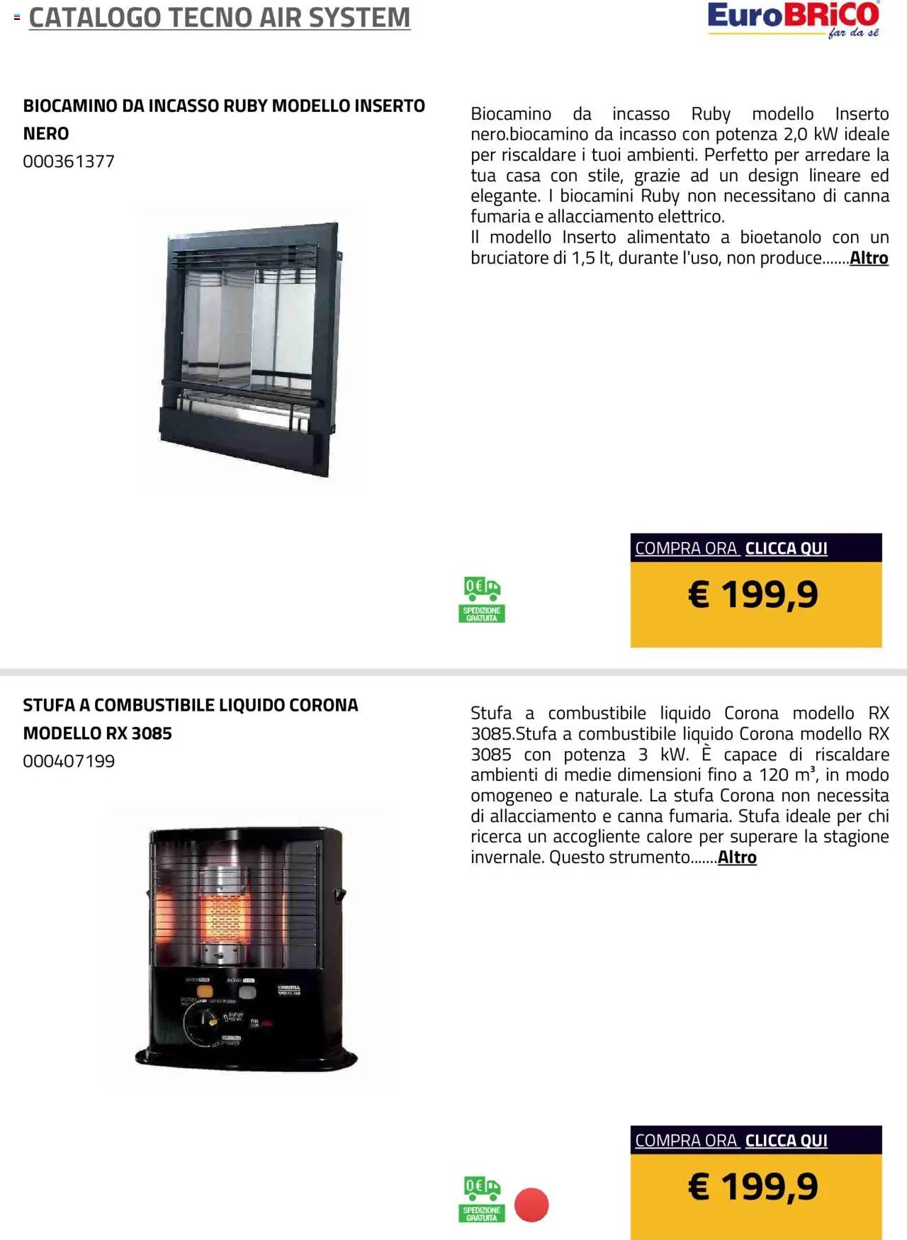 Eurobrico Tecno Air System catalogo