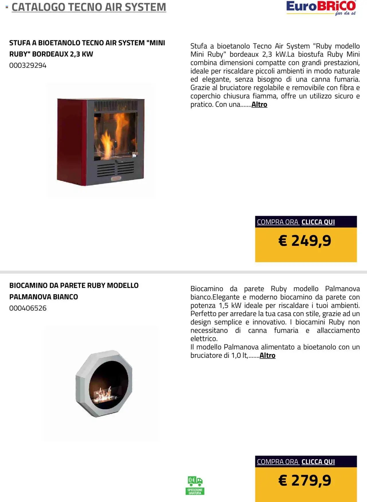 Eurobrico Tecno Air System catalogo
