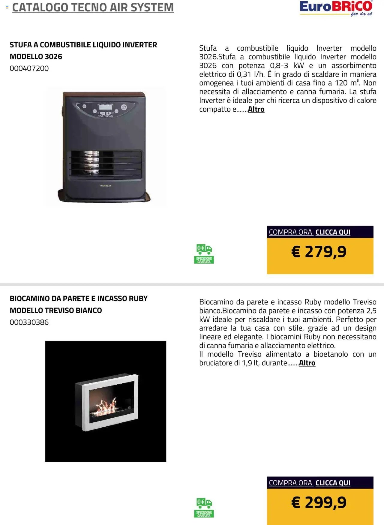 Eurobrico Tecno Air System catalogo
