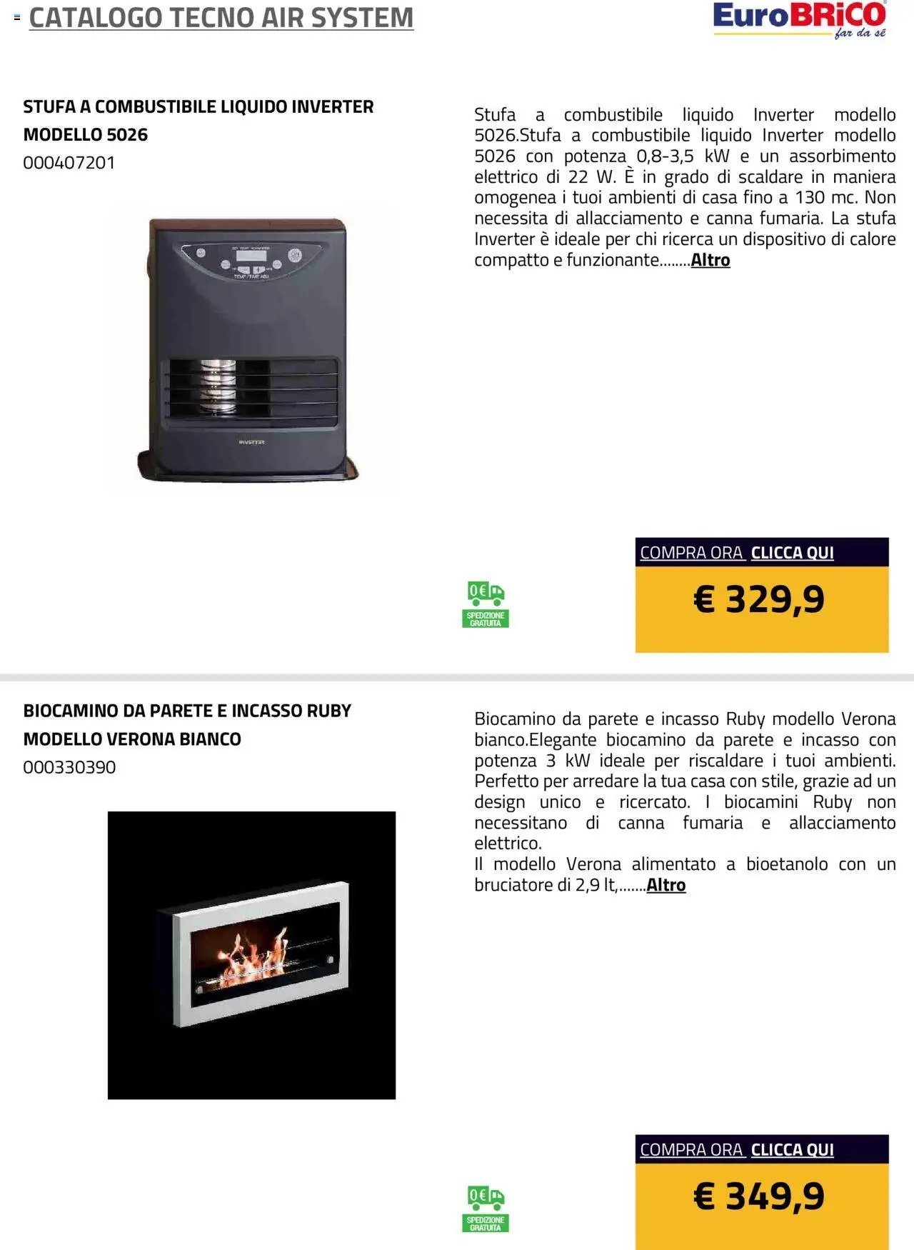 Eurobrico Tecno Air System catalogo