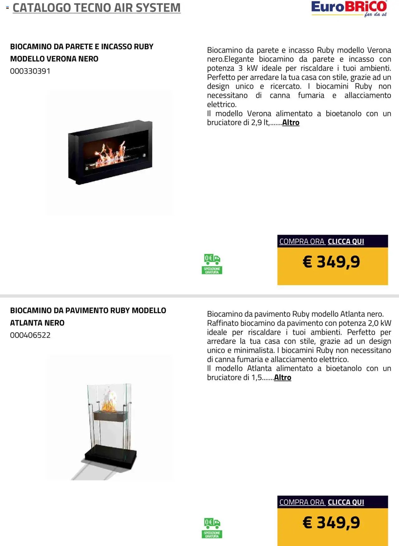 Eurobrico Tecno Air System catalogo