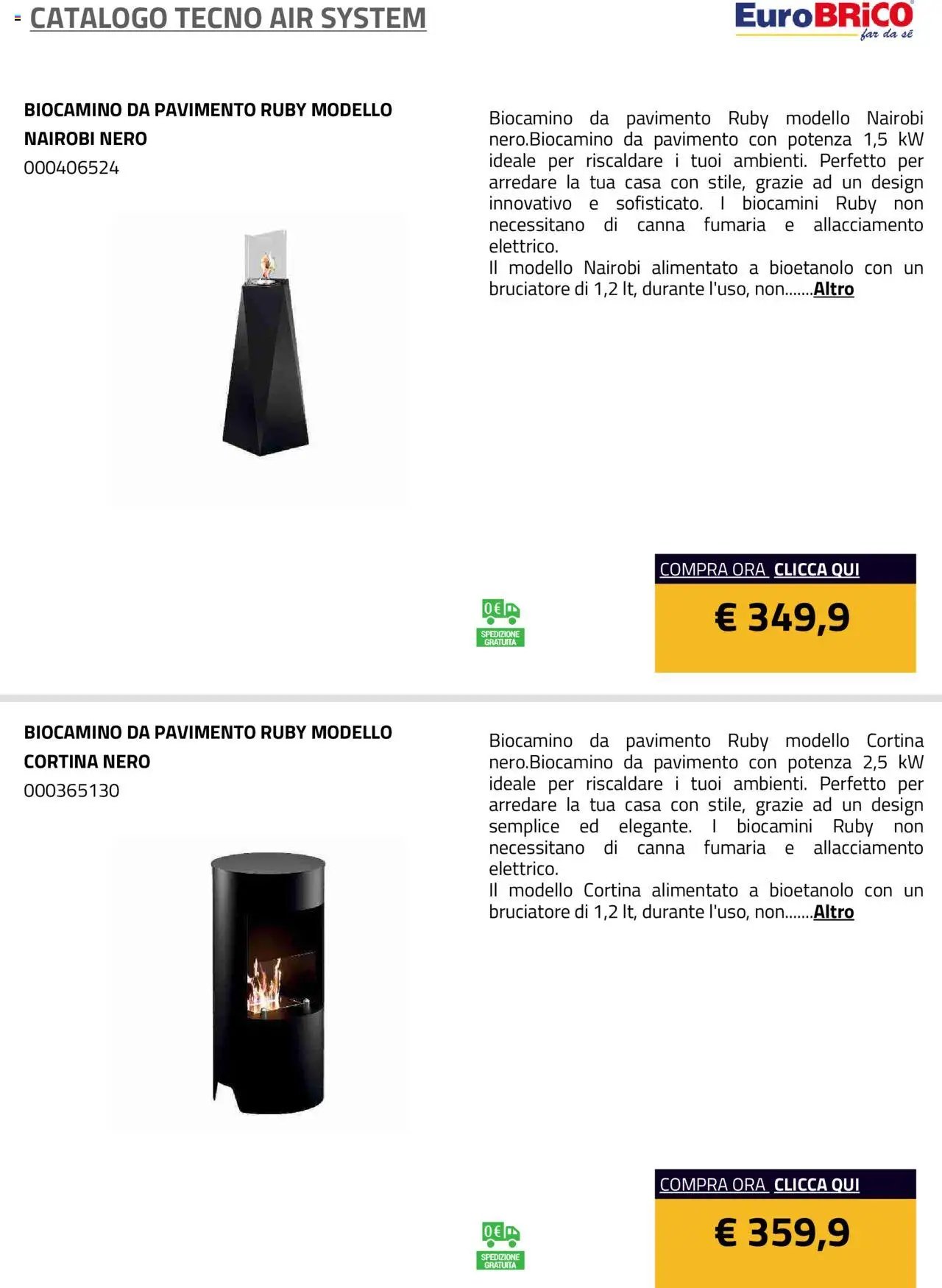 Eurobrico Tecno Air System catalogo