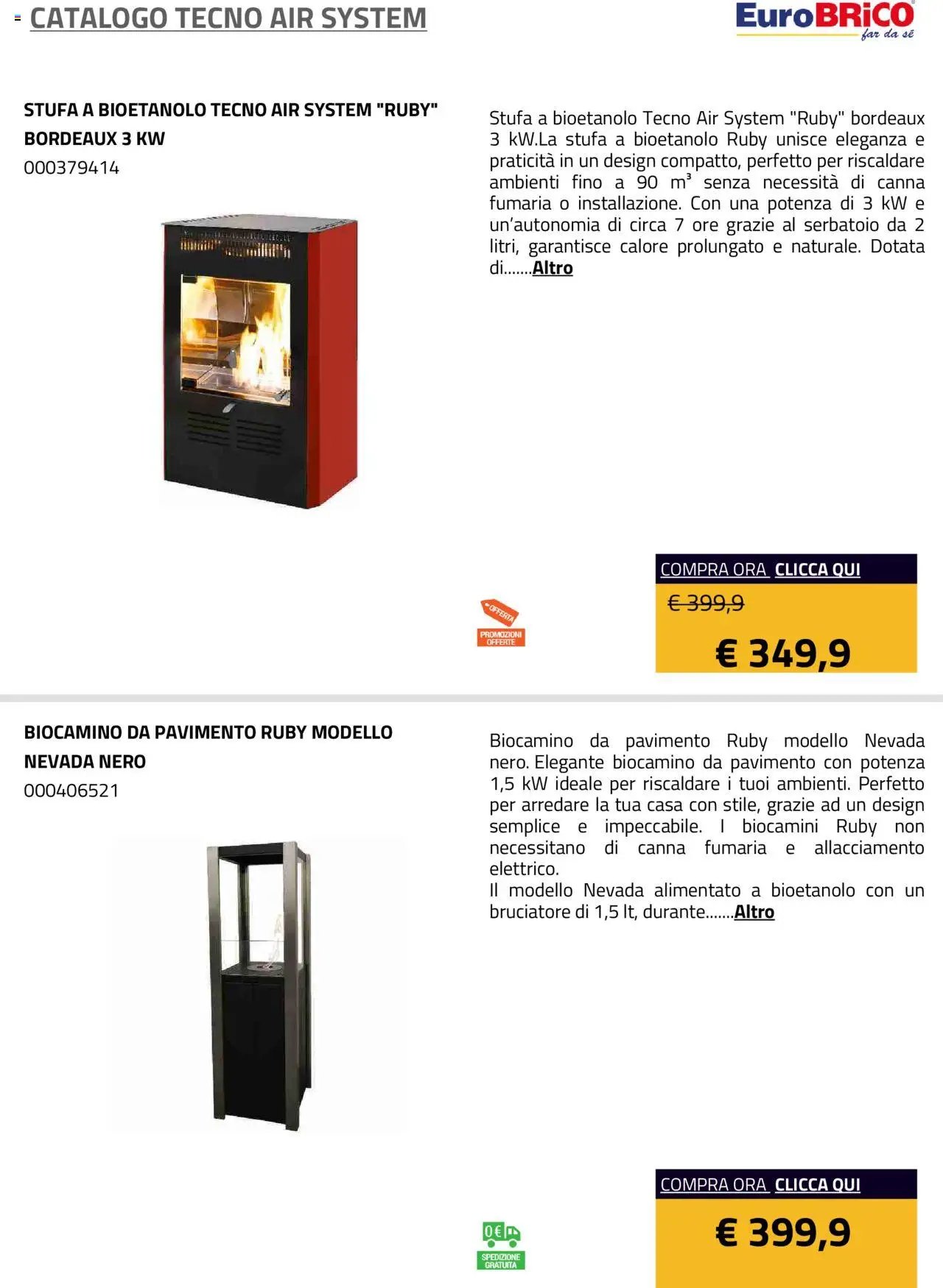 Eurobrico Tecno Air System catalogo
