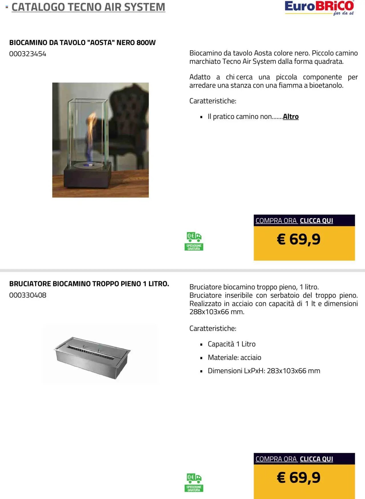 Eurobrico Tecno Air System catalogo