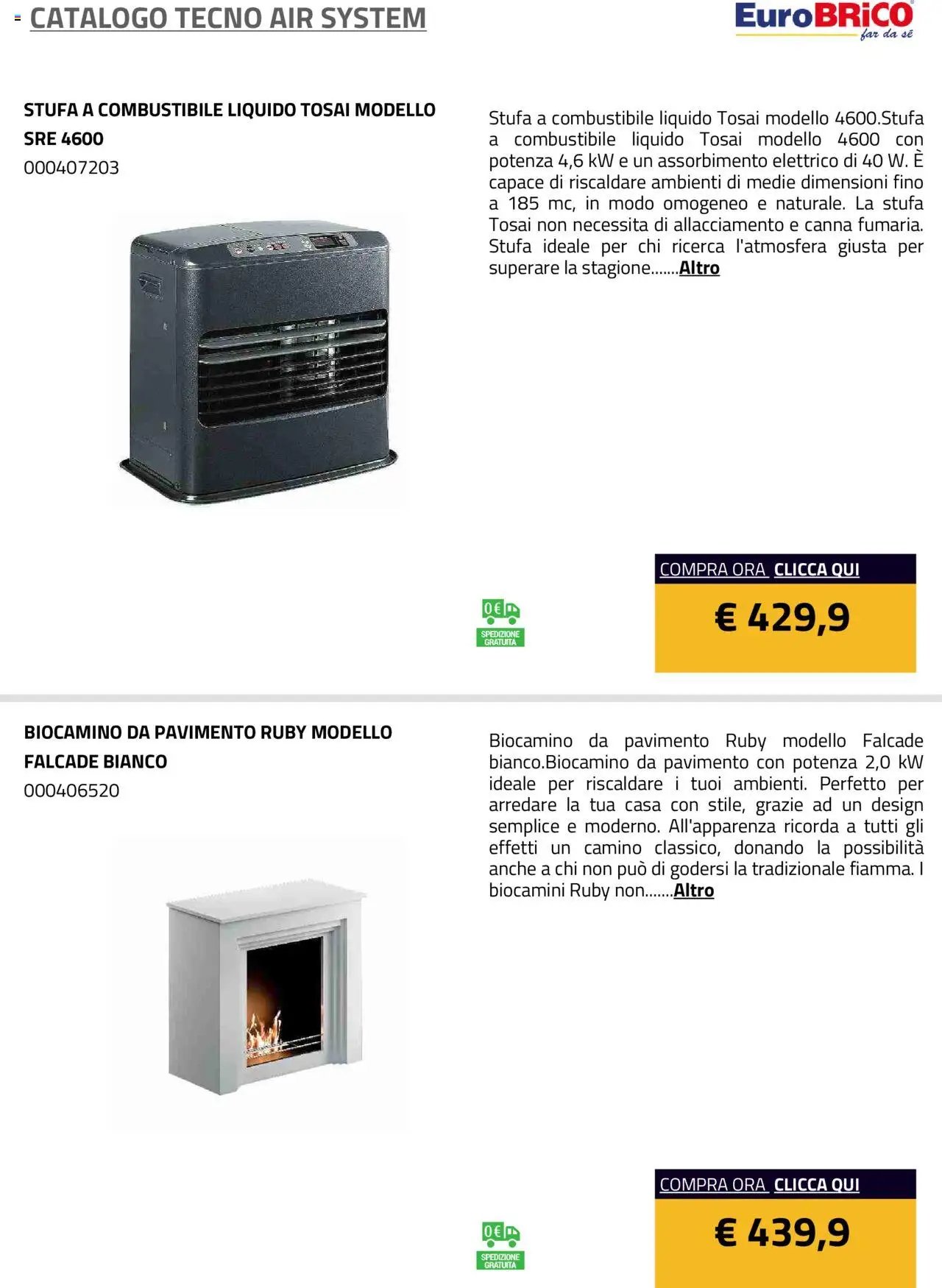 Eurobrico Tecno Air System catalogo