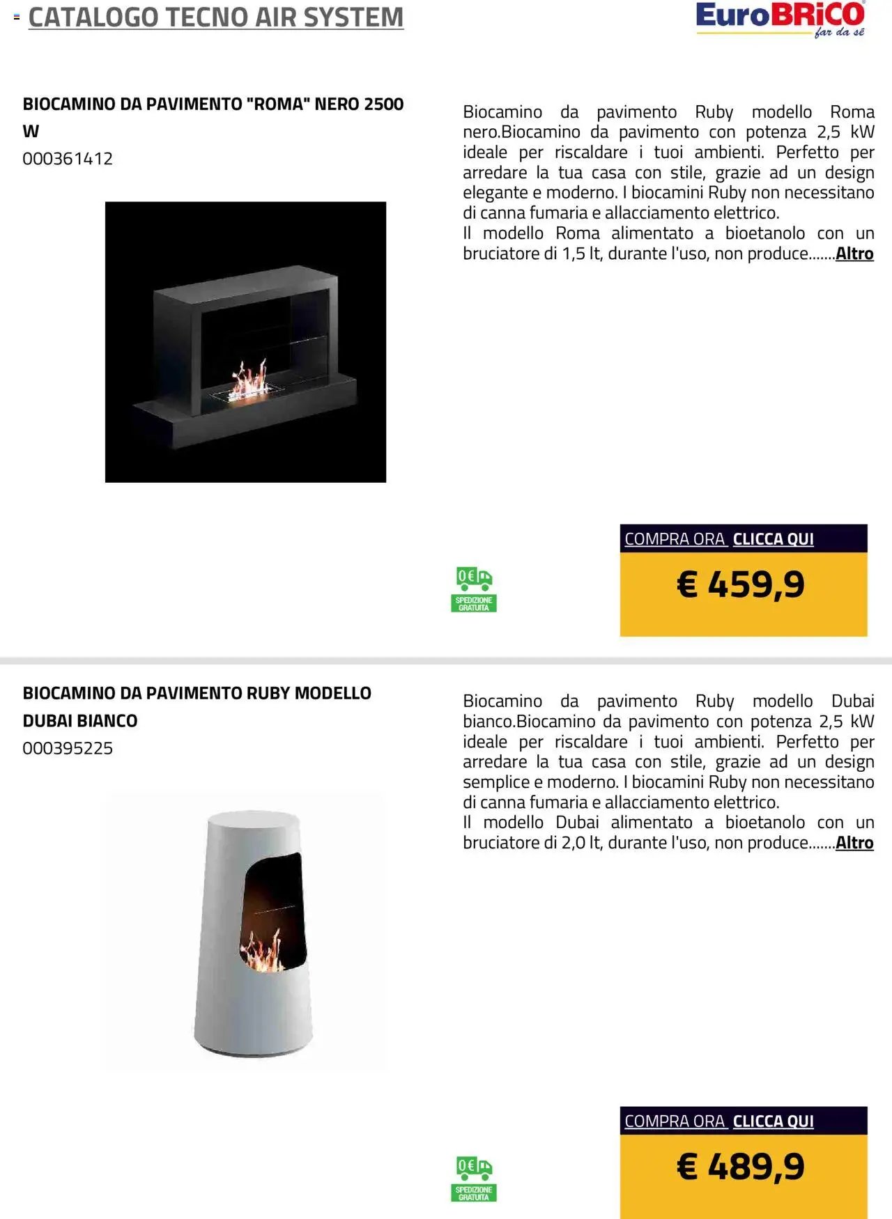 Eurobrico Tecno Air System catalogo