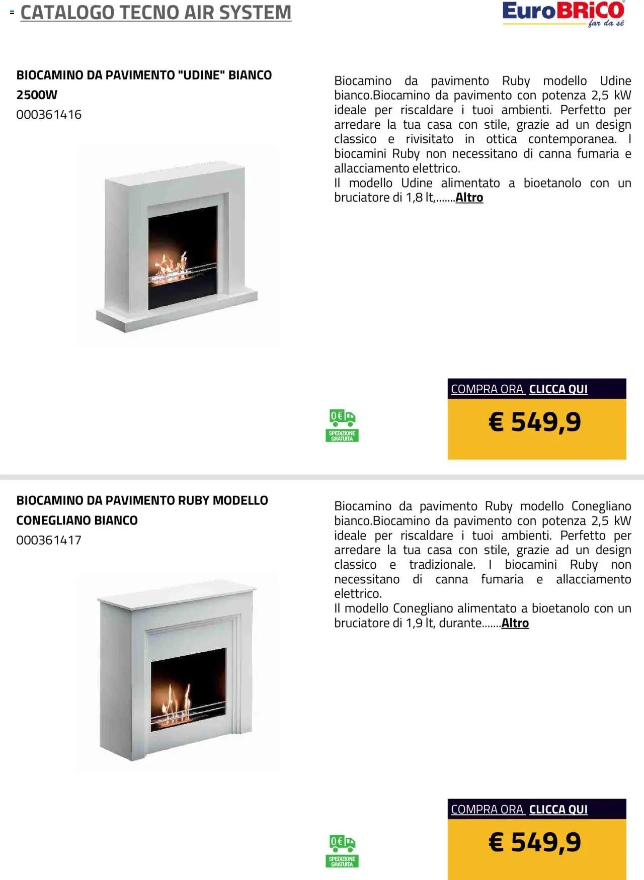 Eurobrico Tecno Air System catalogo