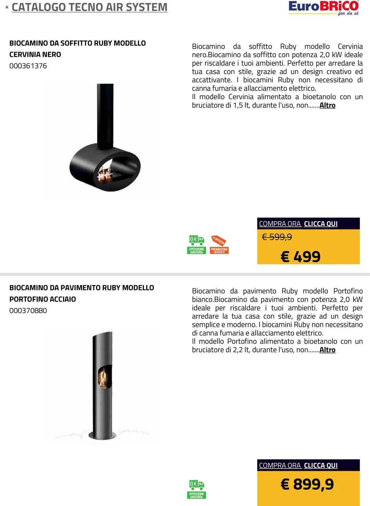 Eurobrico Tecno Air System catalogo