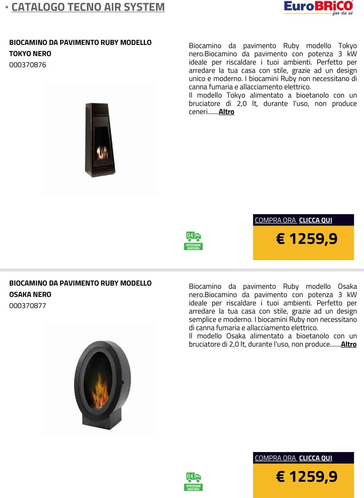 Eurobrico Tecno Air System catalogo