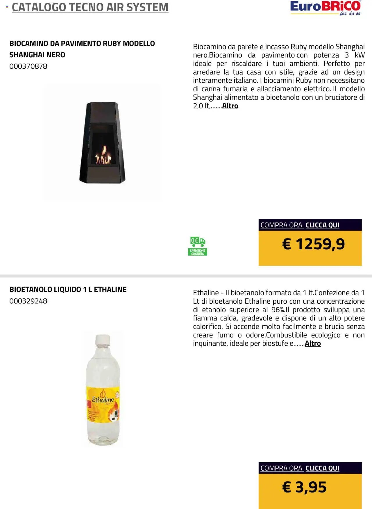 Eurobrico Tecno Air System catalogo