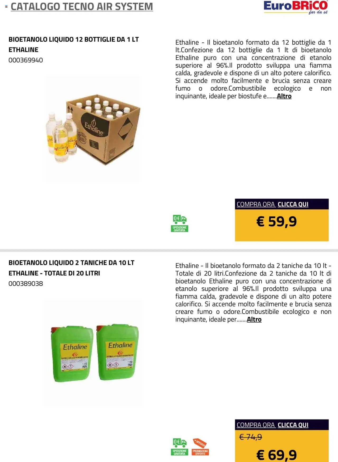 Eurobrico Tecno Air System catalogo