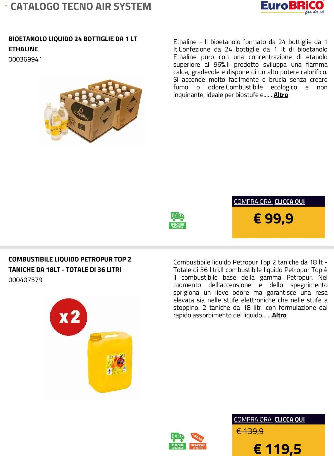 Eurobrico Tecno Air System catalogo