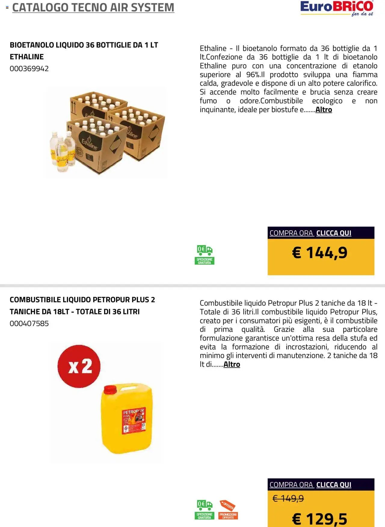 Eurobrico Tecno Air System catalogo