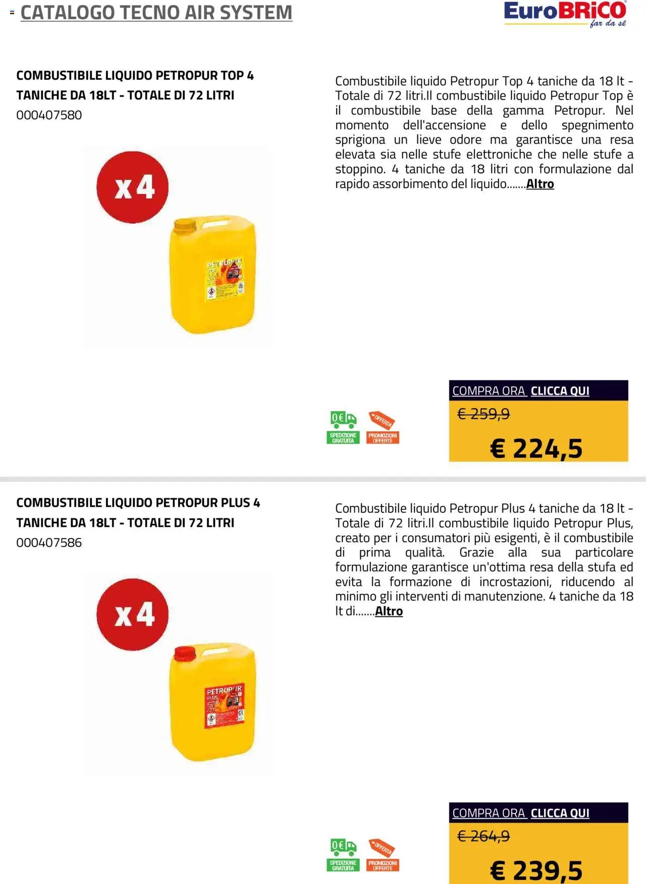 Eurobrico Tecno Air System catalogo