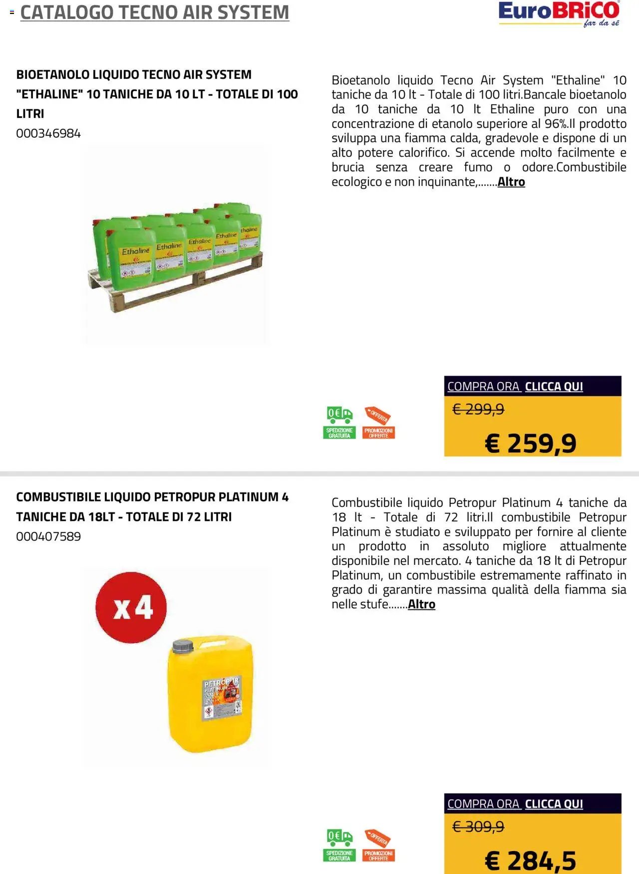 Eurobrico Tecno Air System catalogo
