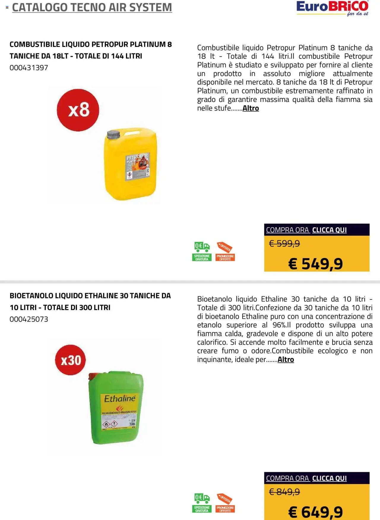 Eurobrico Tecno Air System catalogo