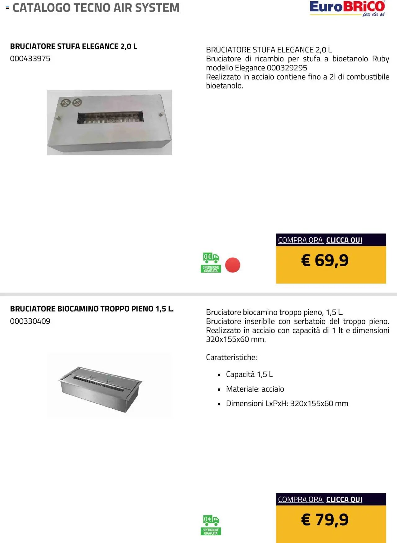 Eurobrico Tecno Air System catalogo