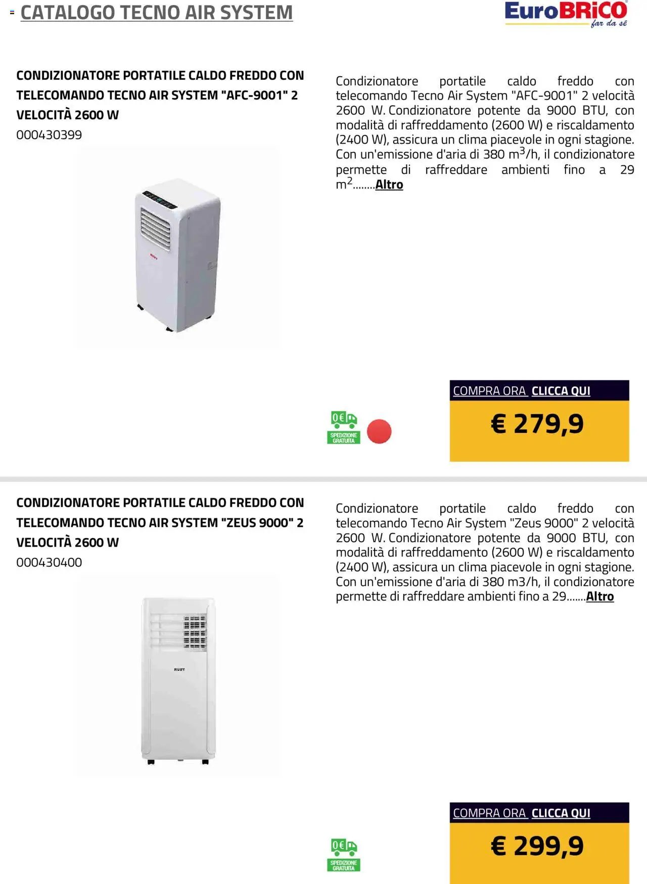 Eurobrico Tecno Air System catalogo