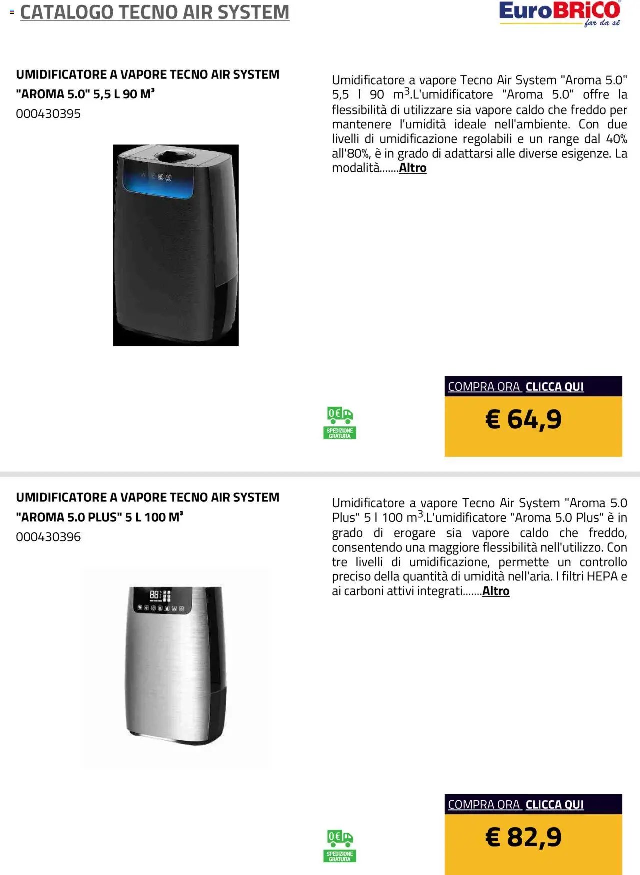 Eurobrico Tecno Air System catalogo