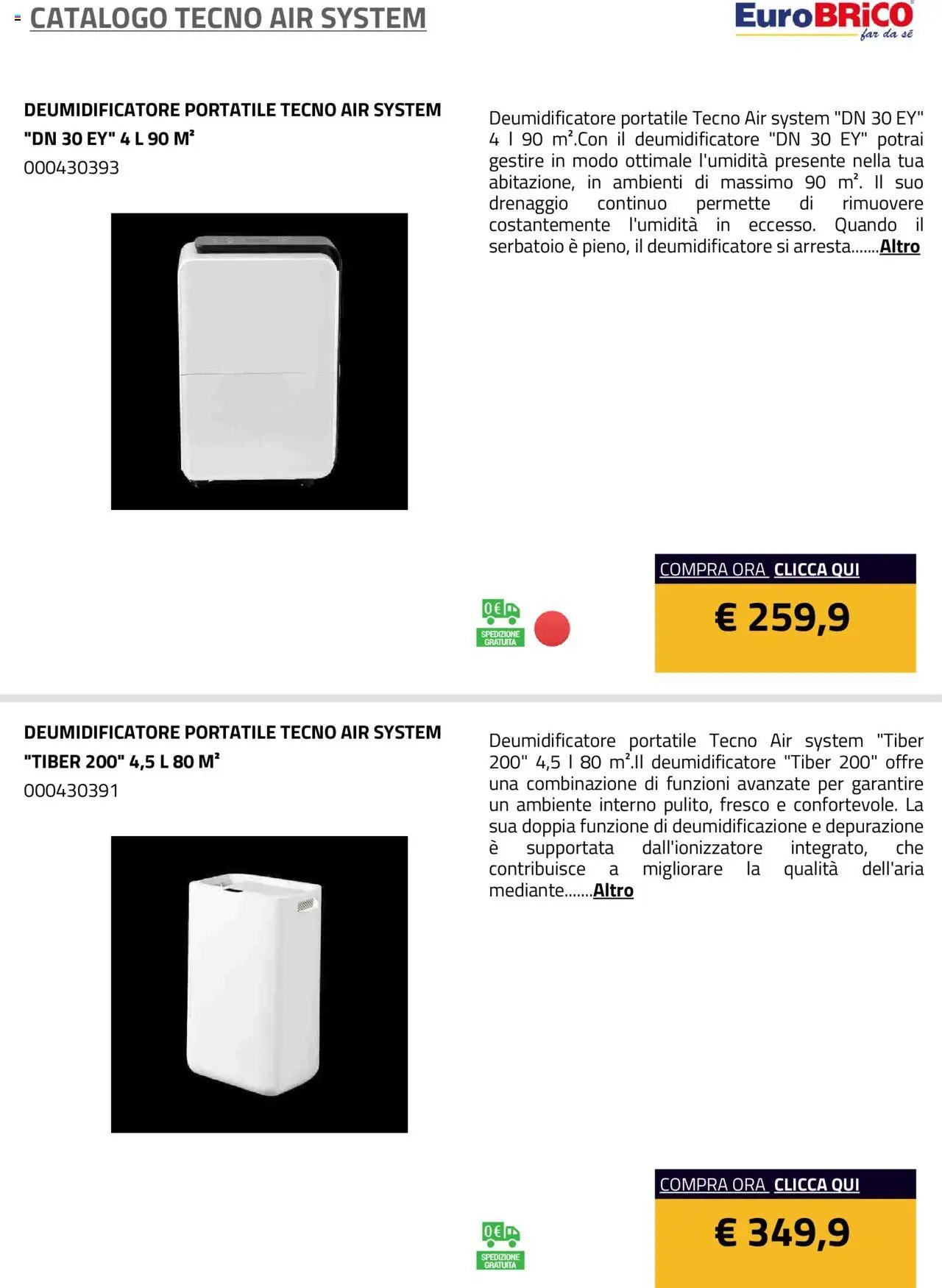 Eurobrico Tecno Air System catalogo