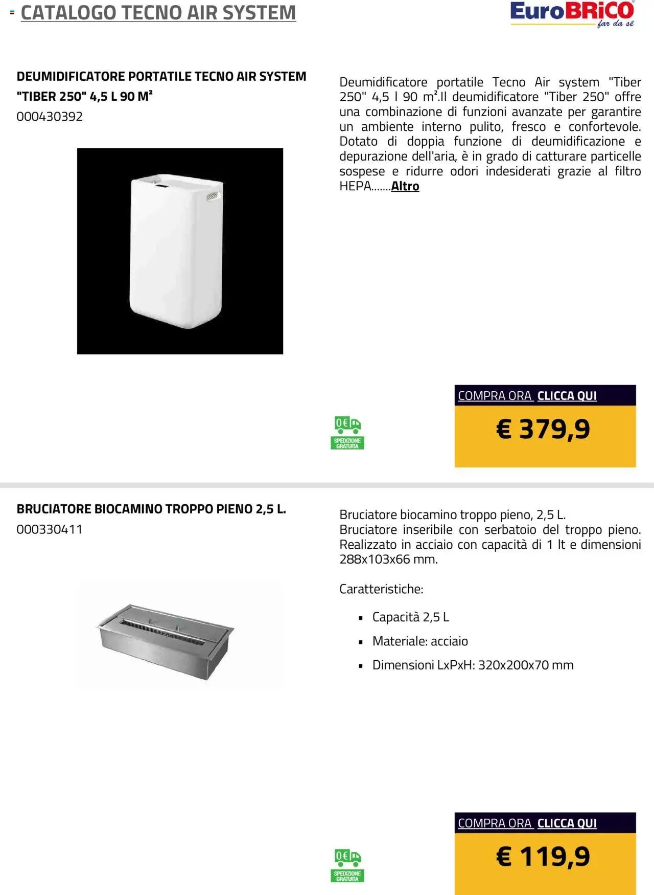 Eurobrico Tecno Air System catalogo