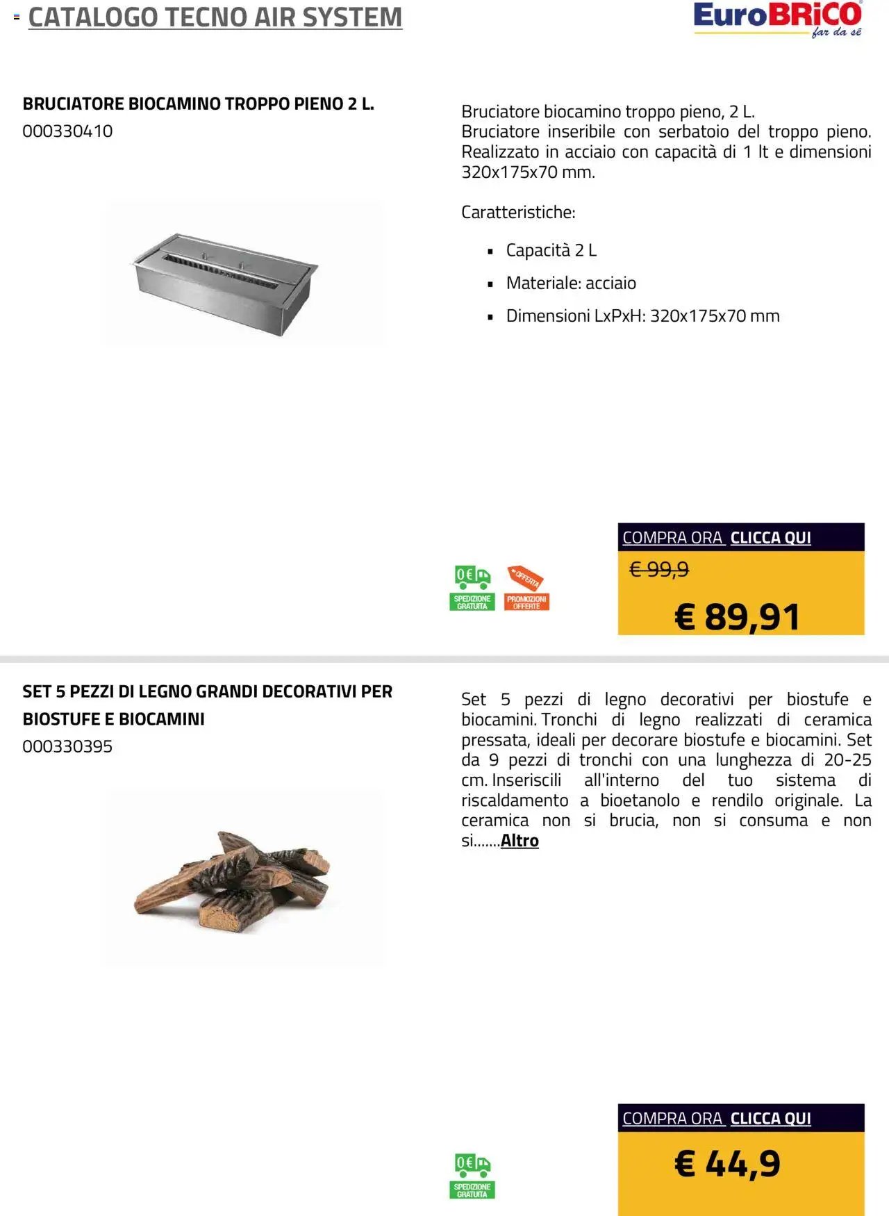 Eurobrico Tecno Air System catalogo