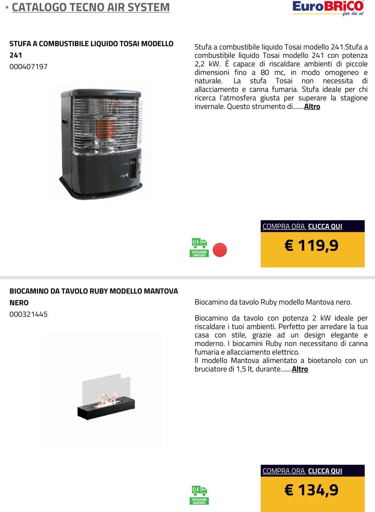 Eurobrico Tecno Air System catalogo