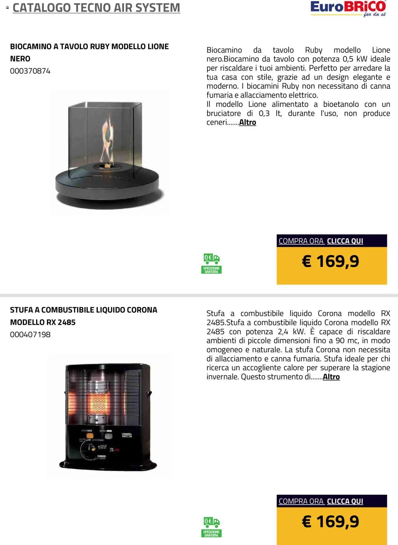 Eurobrico Tecno Air System catalogo