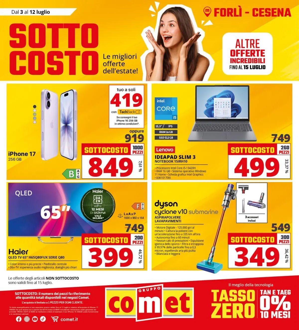 Comet - Sottocosto