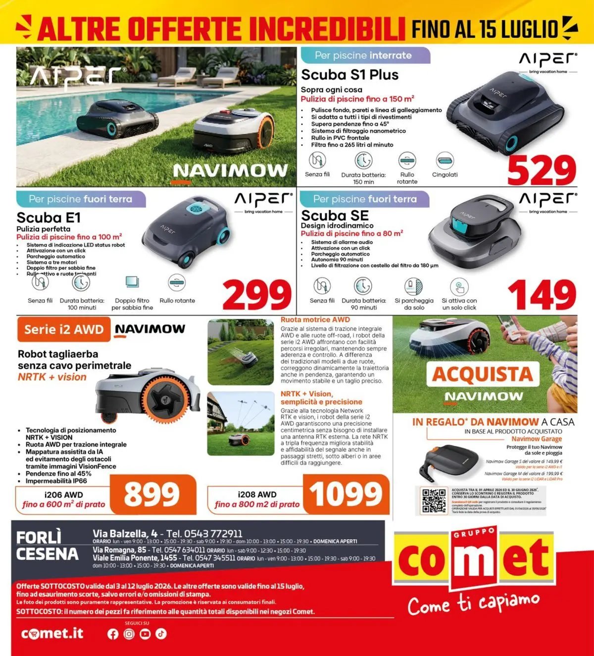 Comet - Sottocosto