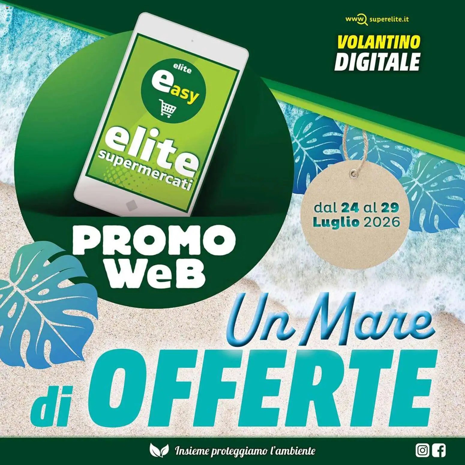 Elite Supermercati volantino Promo Web