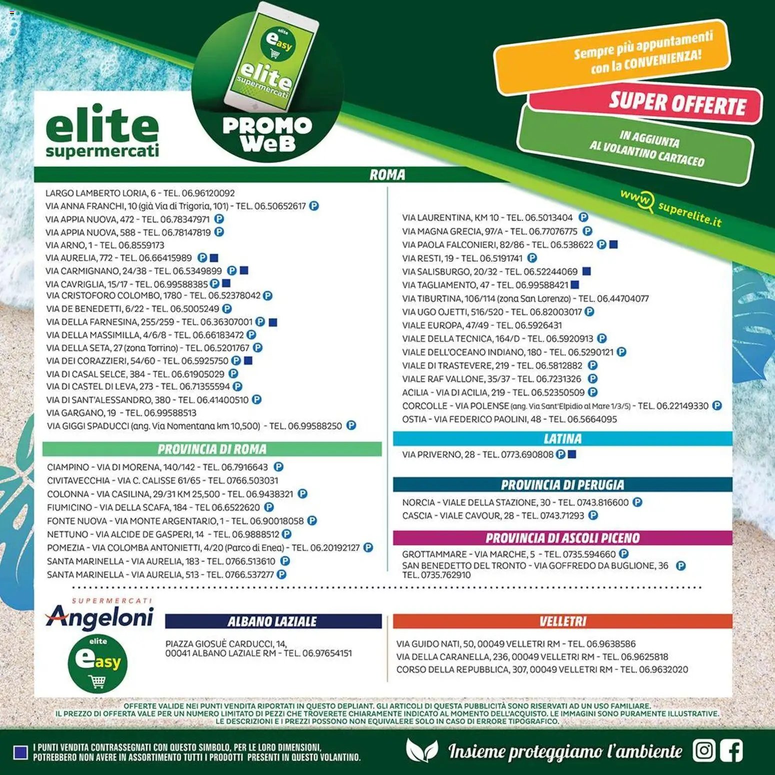 Elite Supermercati volantino Promo Web