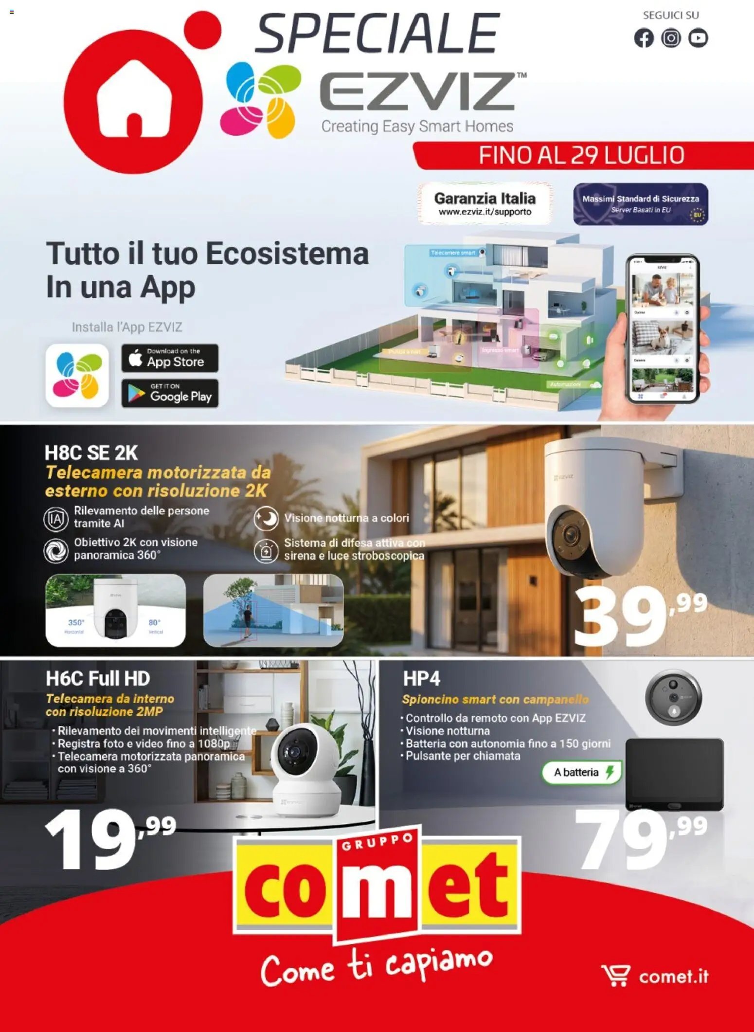 Comet volantino Domotica