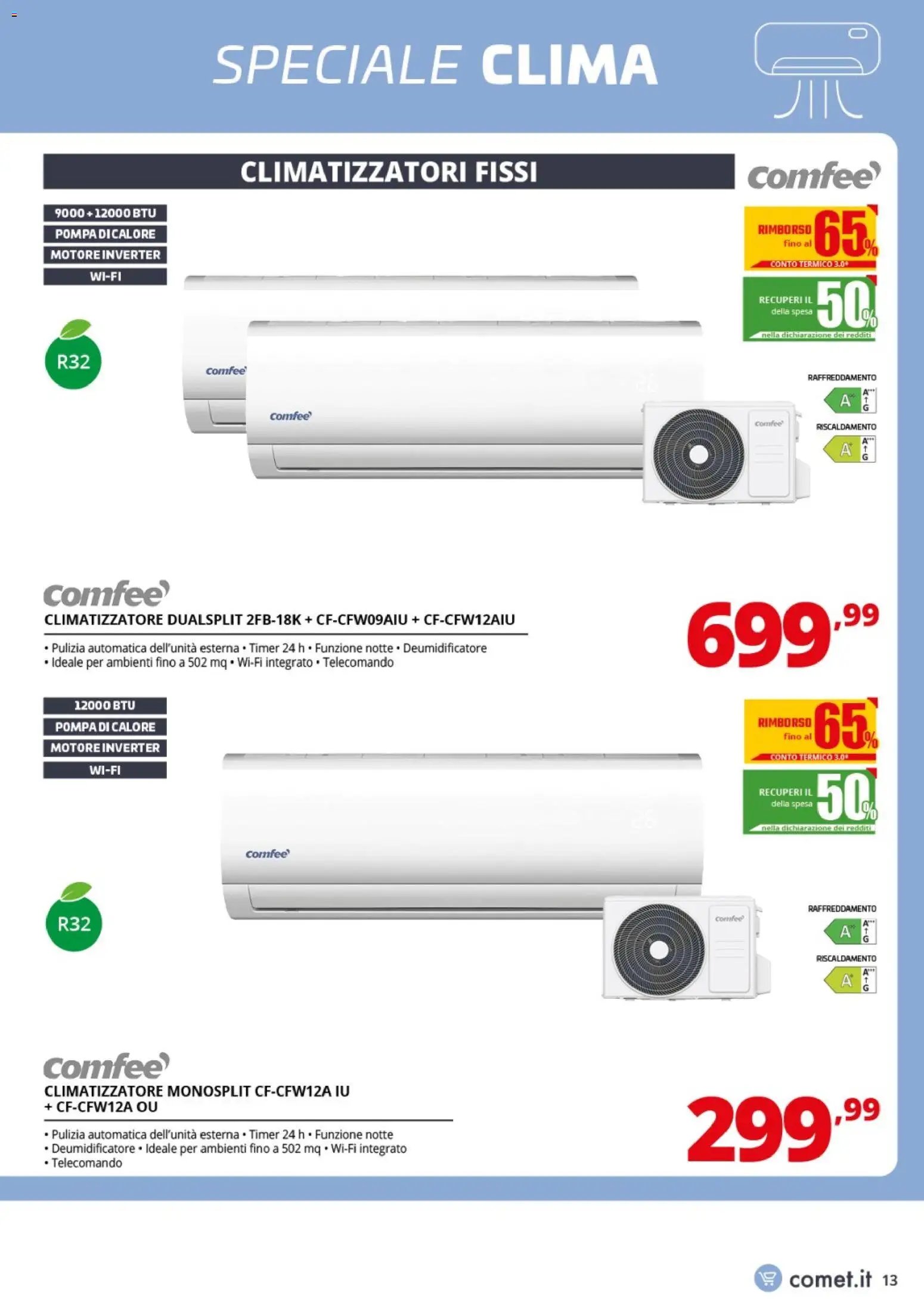 Comet volantino Clima