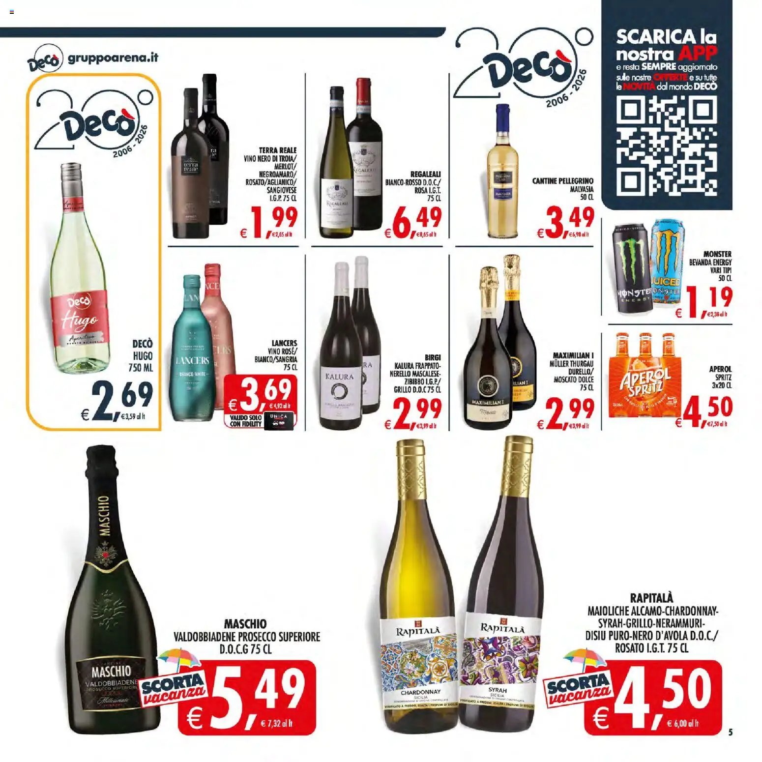 Decò volantino Maxistore, Supermercati, Local Sicilia