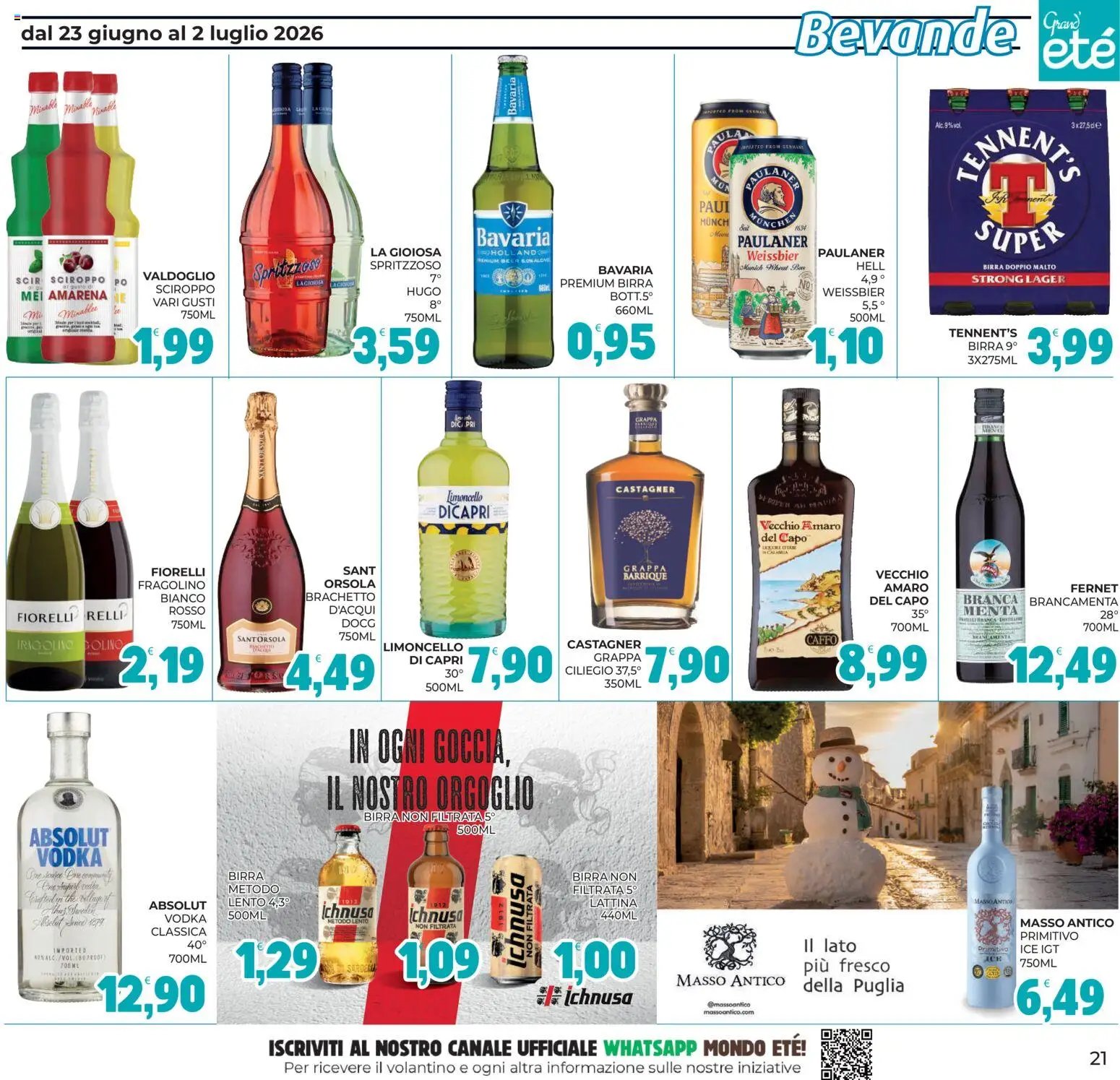 Eté volantino Grandeté