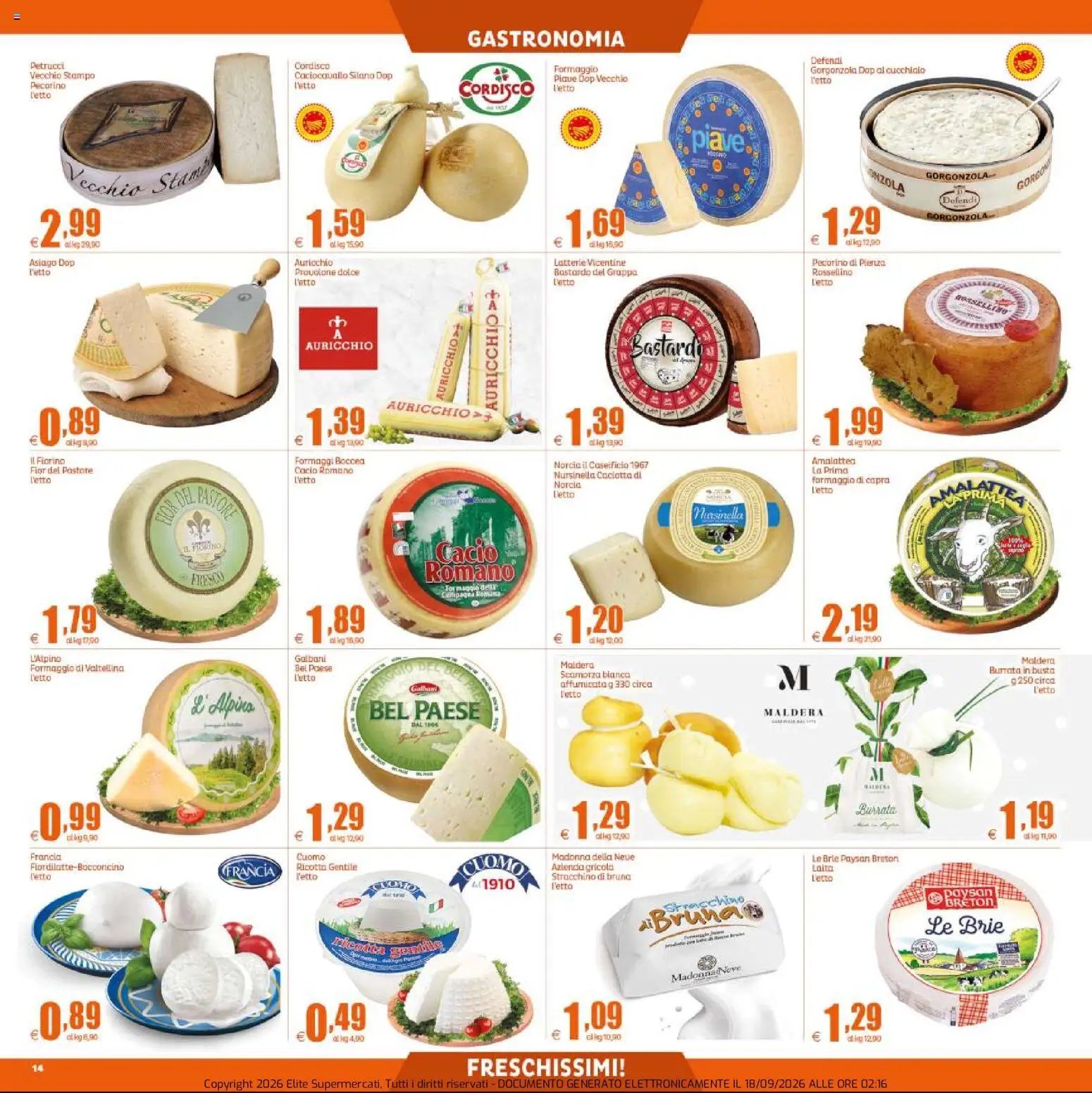 Elite Supermercati volantino