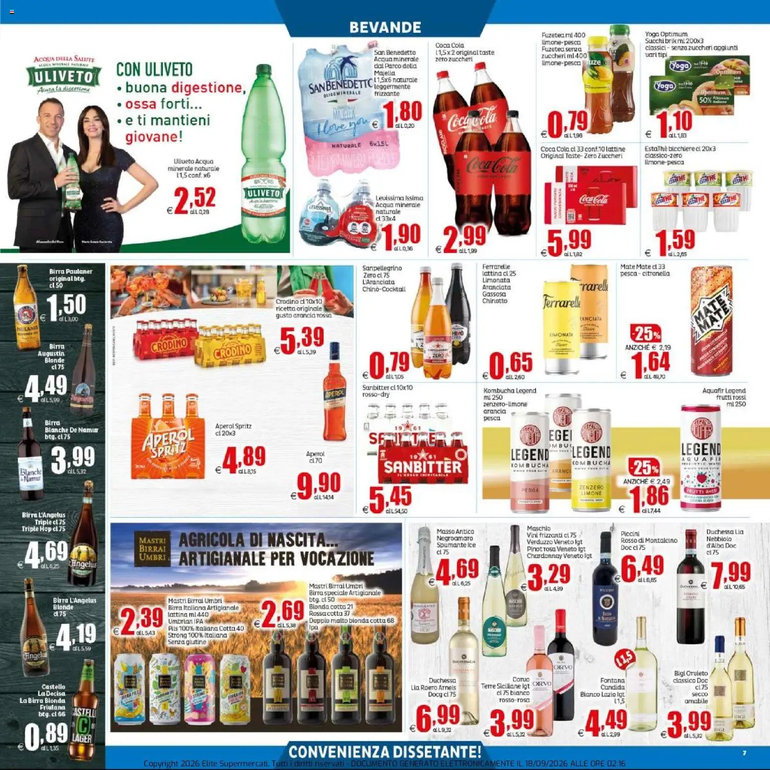 Elite Supermercati volantino