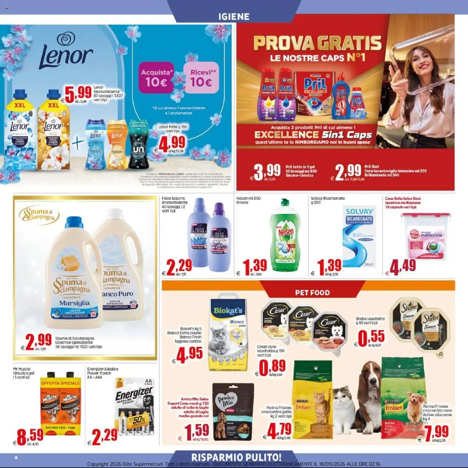 Elite Supermercati volantino