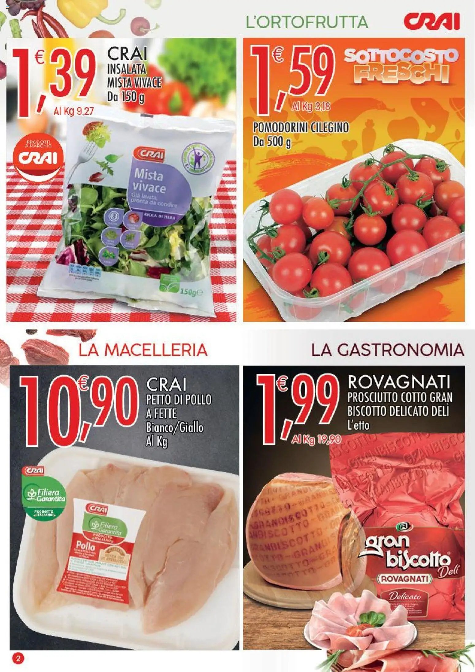 CRAI volantino Cuor di Crai Valmontone