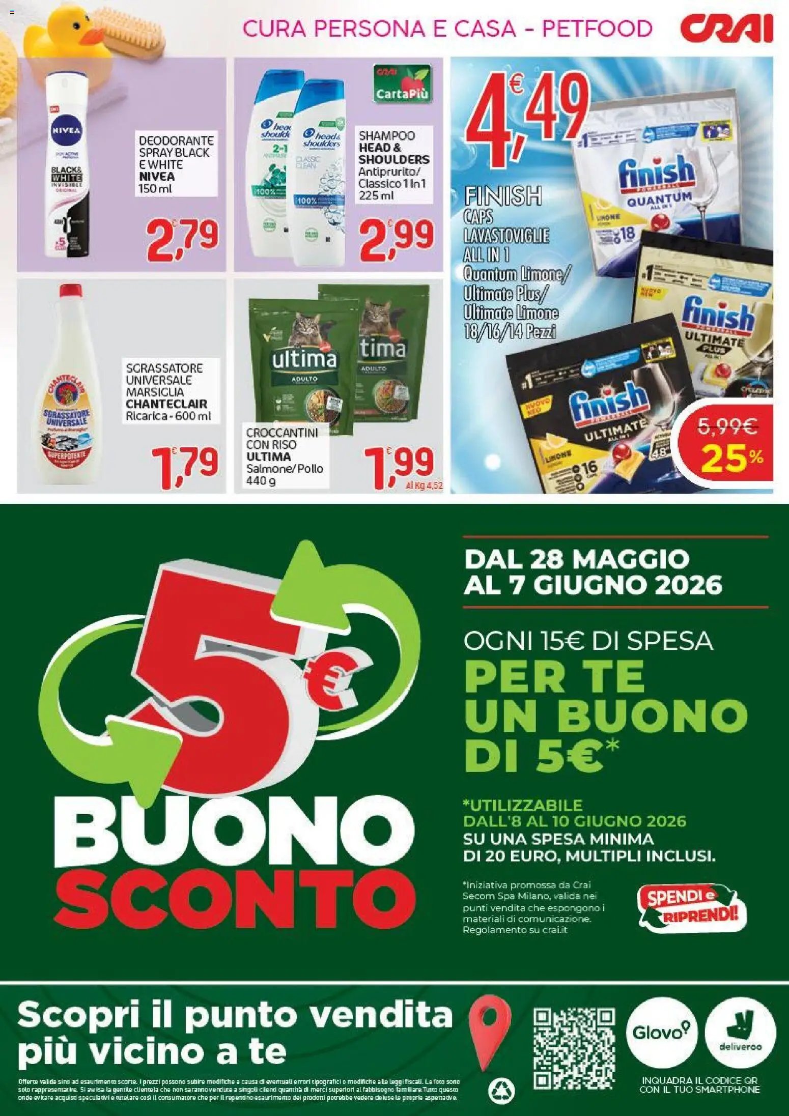 CRAI volantino Cuor di Crai Valmontone