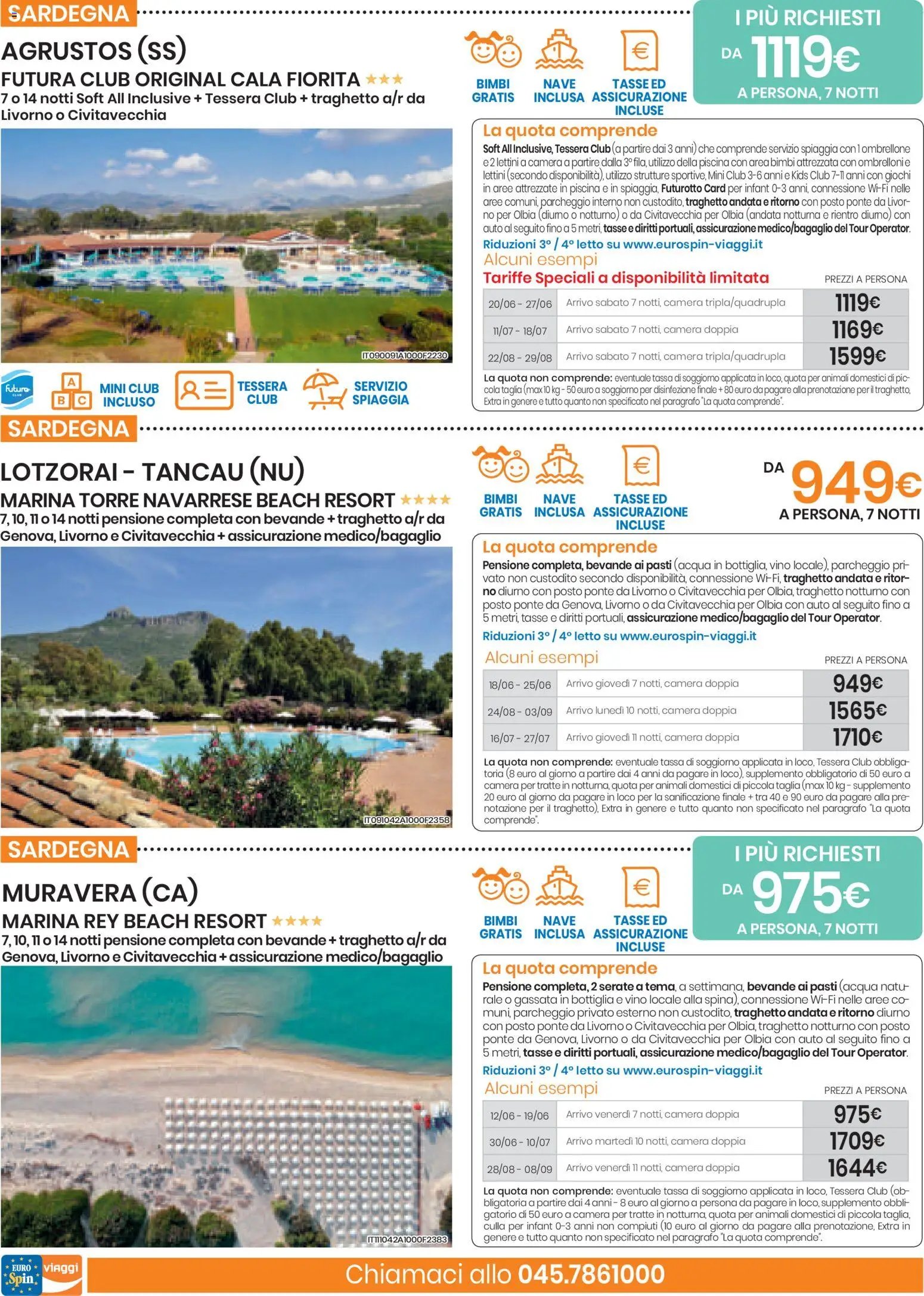 Eurospin volantino Viaggi Sud