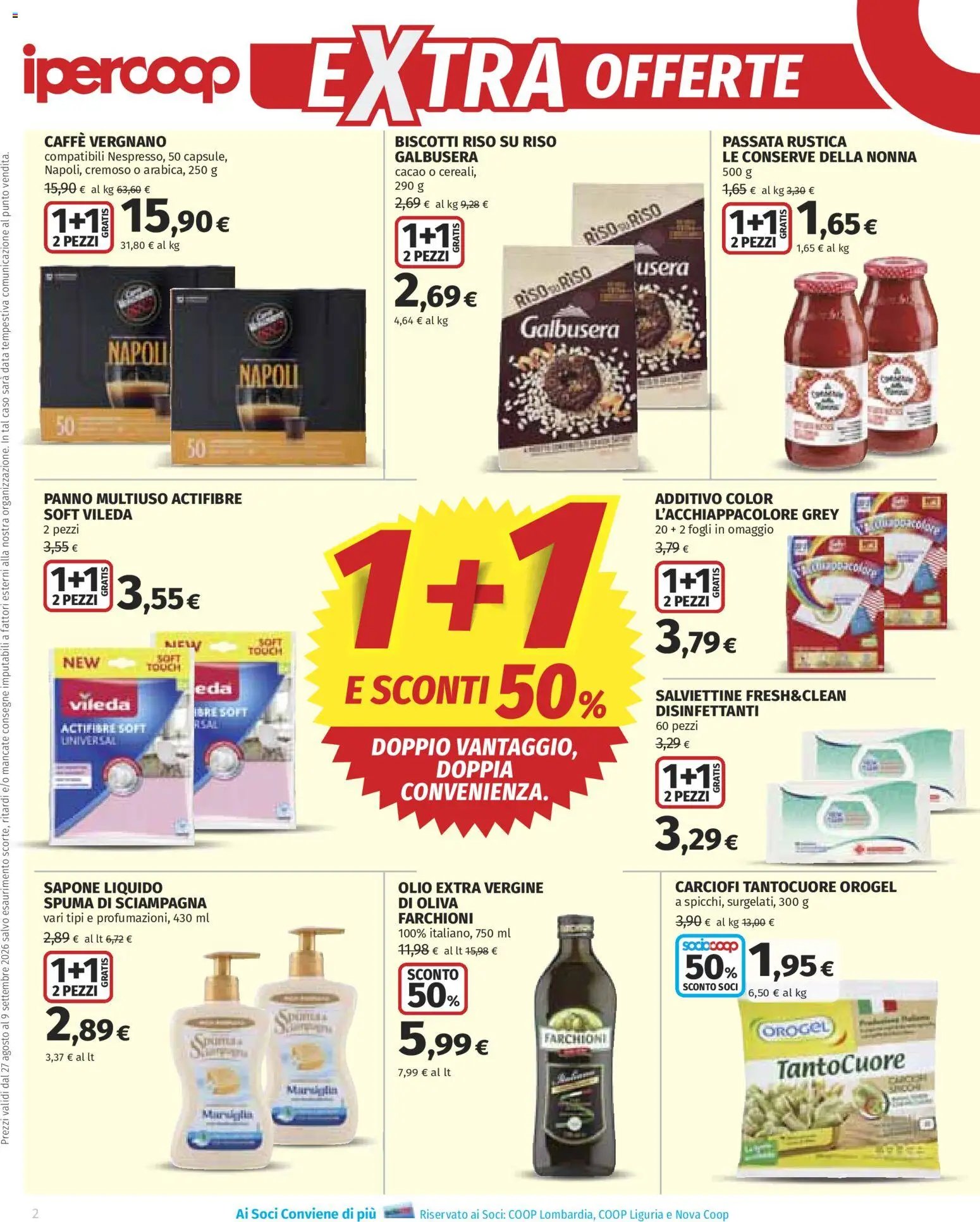Ipercoop volantino Milano Bonola
